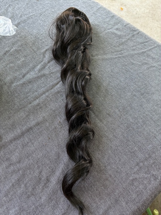 Other - Black Wavy Hair Extension Piece - Unbranded